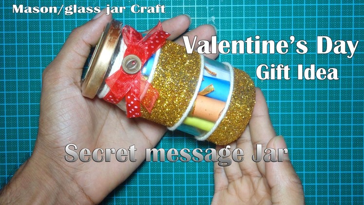 DIY  ♡ Secret Message Jar  ♡ Valentine's Day Gift Idea  ♡