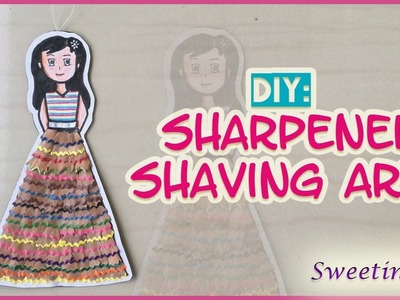 DIY: Sharpener Shaving Art