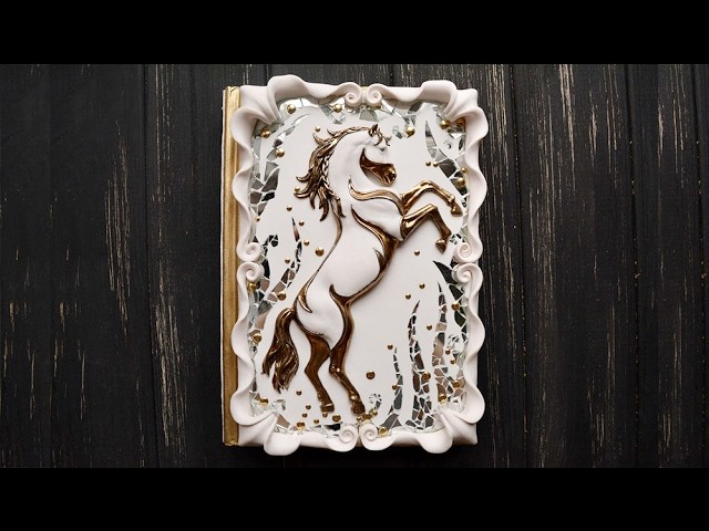 Easy Polymer Clay "Marshmallow" Frame