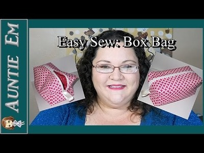 Easy Sewing Project: Box Bag