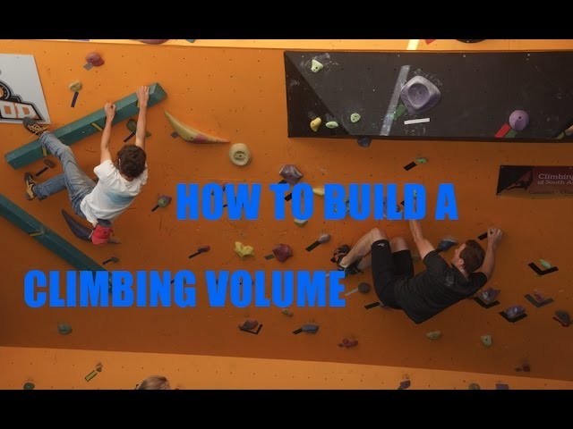 How To Build A SImple Climbing.Bouldering Volume- DIY Fun Box Gym and Training Equipment
