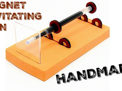 How To: DIY HANDMADE MAGNET LEVITATING PEN!!