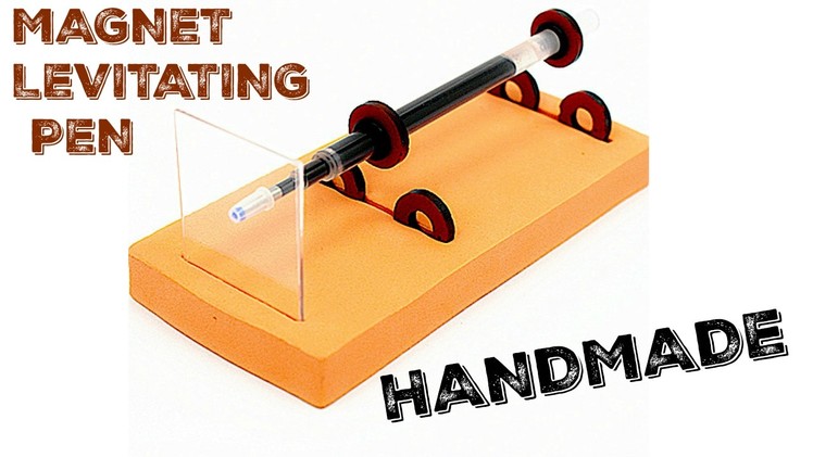 How To: DIY HANDMADE MAGNET LEVITATING PEN!!