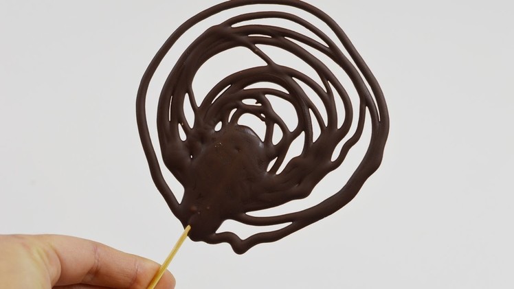 How to make cute chocolate lollipops
