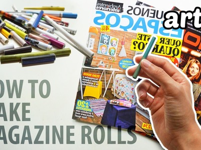 How to Make Magazine Rolls