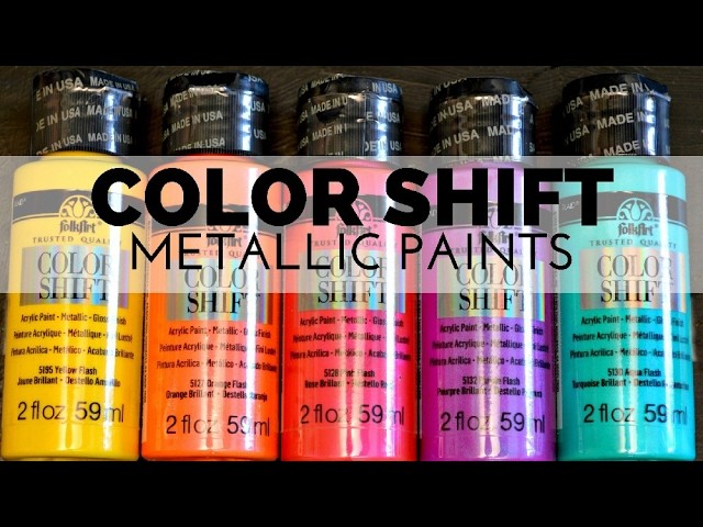 How to Paint with Color Shift Metallic Paint