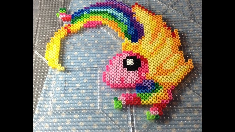 Lady Rainicorn (Adventure time) ~ Perler Bead (Stop Motion)