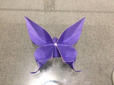 Origami butterfly tutorial 摺紙蝴蝶教學