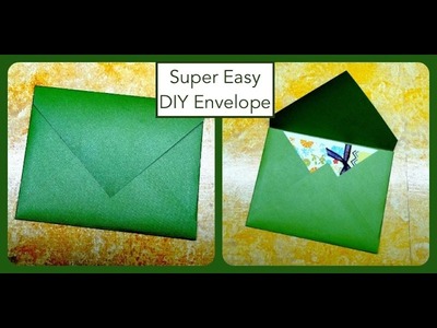 Super EASY DIY Envelope for Your Greeting Cards || LaughLoveCreate