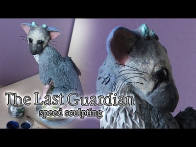 The Last Guardian | Trico | Speed Sculpting | Air Dry Polymer Clay