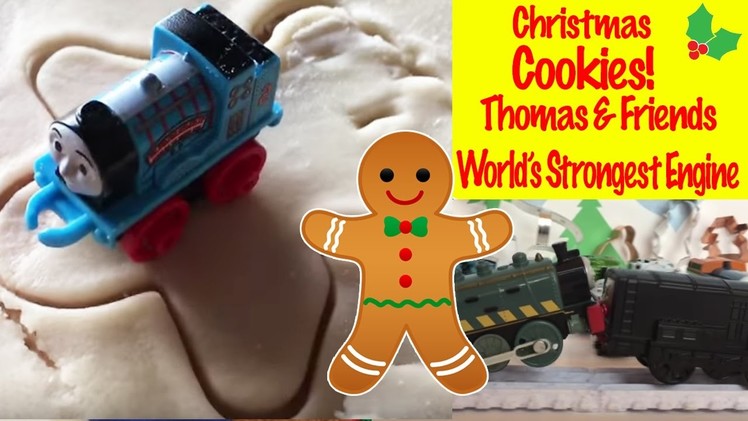Thomas & Friends Christmas Cookies - World's Strongest Engine Thomas the Tank Engine Kids Toys