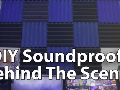 $30 DIY Sound Proofing. DIY Sound Treatment Behind Scenes! Safe, Free, Quick Install in Apartment!