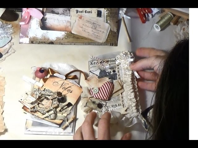 Altering Paper Bags for Eva (Bohemian Crafting) for our swap