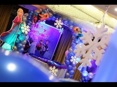 Birthday Party Organizer in Delhi | Frozen Theme Decoration in Noida
