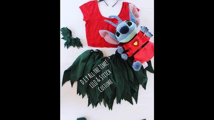 D.I.Y All the Time! Lilo & Stitch Costume REMAKE