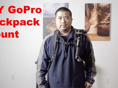 DIY GoPro Backpack Mount