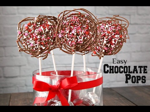 Easy DIY Chocolate Pops