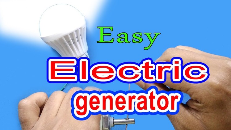 How to make a generator (easy way)