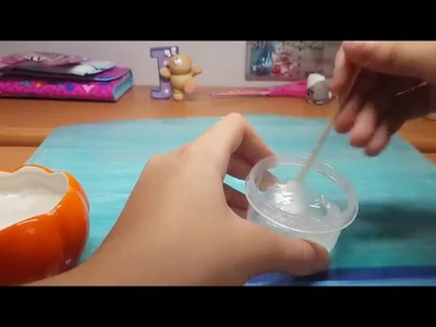 How to make water slime with only glue and water!!!