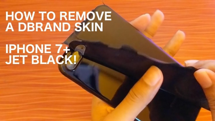 How To Remove a DBrand Skin ft. iPhone 7+ : TLOG #2