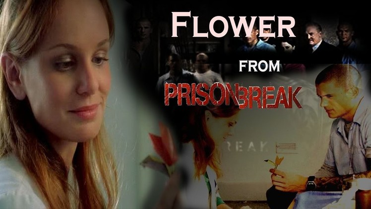 Origami flower from prison break