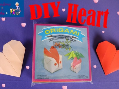 Origami Heart DIY | Grandma and Me