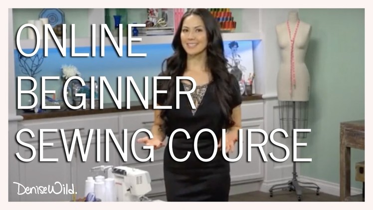 Beginner Online Sewing Class (BurdaStyle)
