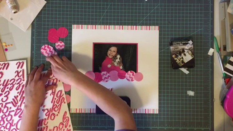 Creating with Kids: Tutorial 1 - Scrapbook Title Page