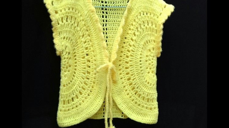 Crochet shrug.kiroshia sweater