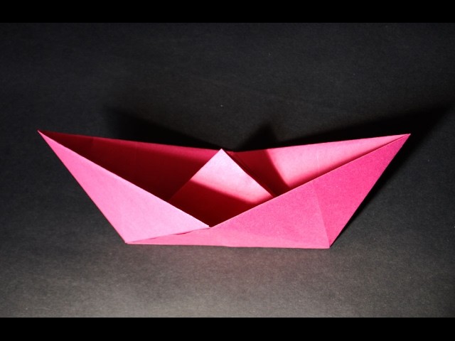 Detachable paper boat