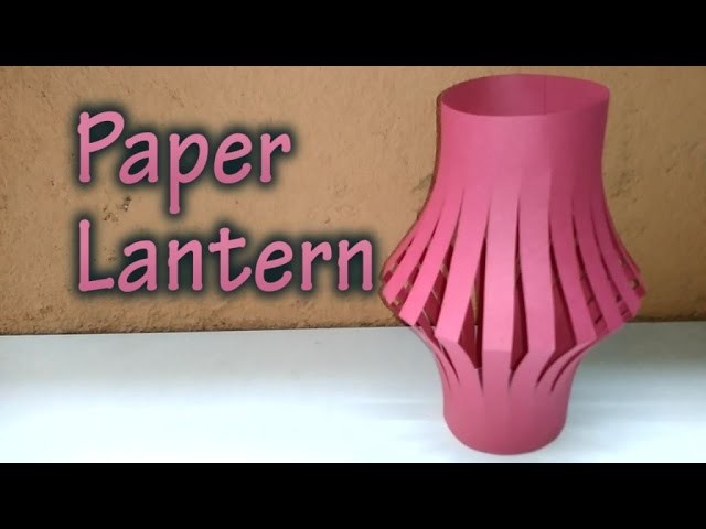 DIY Crafts || Paper Lantern || Paper Crafts || Paper Cutting Art