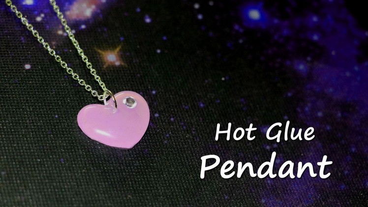 DIY Hot Glue Pendant | EASY DIY Gift Ideas | Valentine's Day Gift Ideas