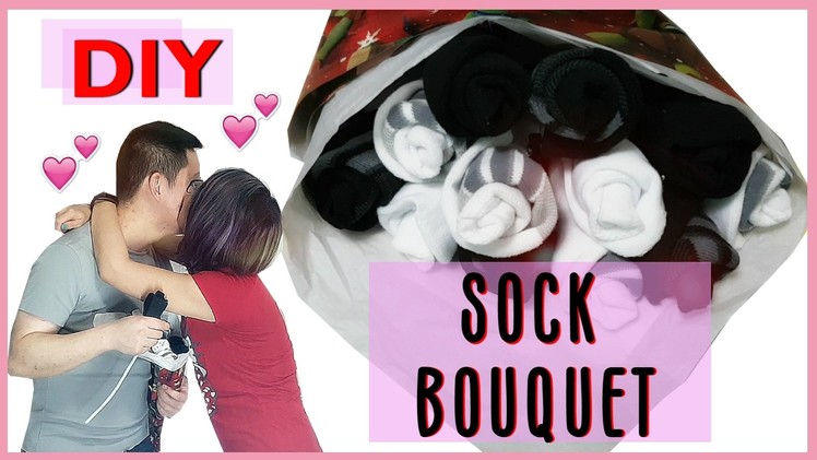 DIY Sock Bouquet | Selena
