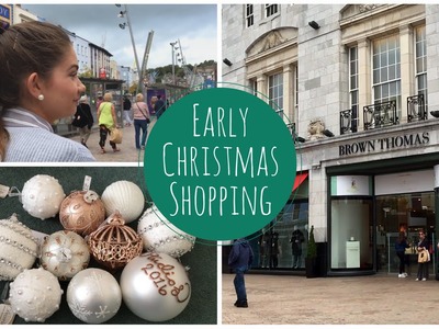 Early Christmas Shopping | Couple Vlog