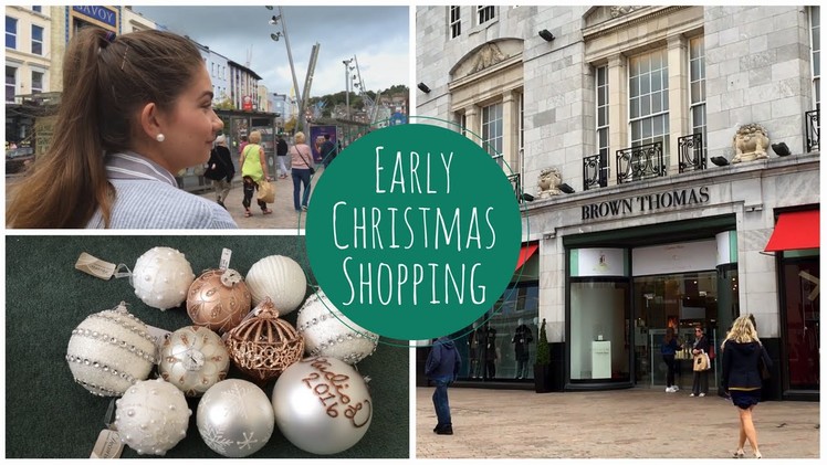Early Christmas Shopping | Couple Vlog