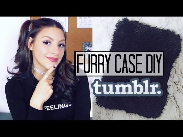 GIFT IT TO YOUR FRENEMY (DIY Furry Computer Sleeve)