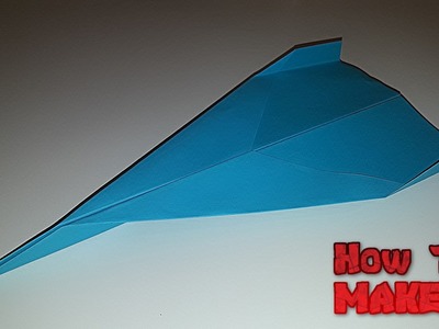 How to make an Easy Paper Plane ? (Jet)