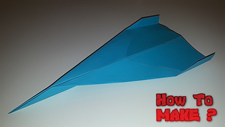 How to make an Easy Paper Plane ? (Jet)