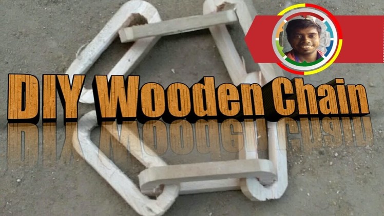 How to make wooden chain At Home