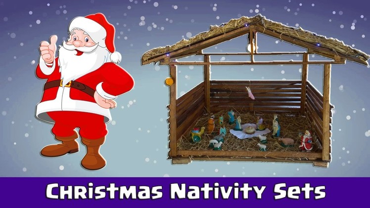 Making a Christmas Crib Nativity Set - DIY