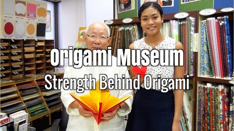 Origami Museum : Strength Behind Origami【Moving Japan】