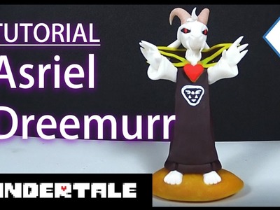 UNDERTALE | ASRIEL DREEMURR | Polymer clay | Tutorial