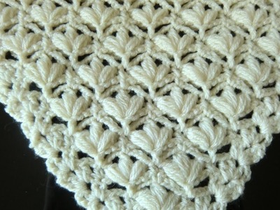 Crochet Pattern '* VERY PRETTY AND EASY FLOWER PATTERN FOR A SHAWL *
