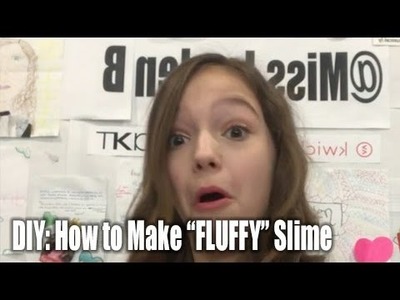 DIY: How to Make Fluffy Slime