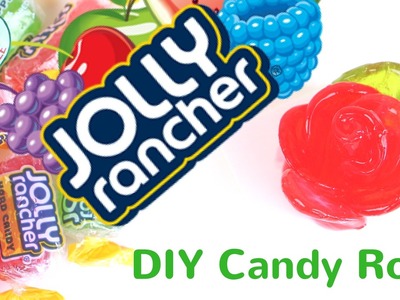 DIY Jolly Rancher Candy Roses - Making Hard Candy Roses!