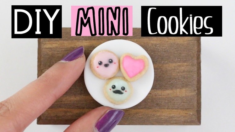 DIY MINI EDIBLE COOKIES - World's Smallest Cookies!