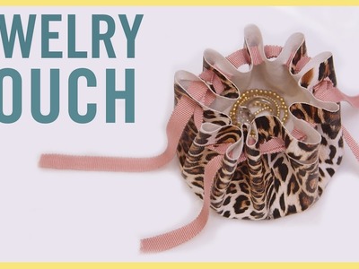 DIY | No Sew Jewelry Pouch