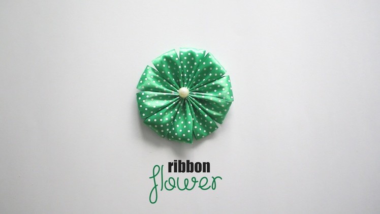 DIY: Ribbon Flower