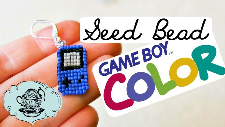 DIY Seed Bead GAME BOY Color!. Bead Weaving. ¦ The Corner of Craft