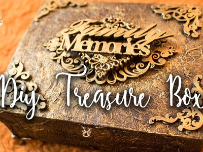DIY Treasure box tutorial [Antique. Vintage look] Start to end video